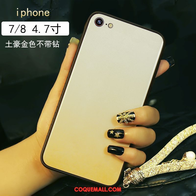 Étui iPhone 7 Personnalité Créatif Bracelet, Coque iPhone 7 Strass Marque De Tendance