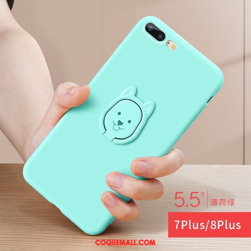 Étui iPhone 7 Plus Marque De Tendance Téléphone Portable Ornements Suspendus, Coque iPhone 7 Plus Tout Compris Dessin Animé