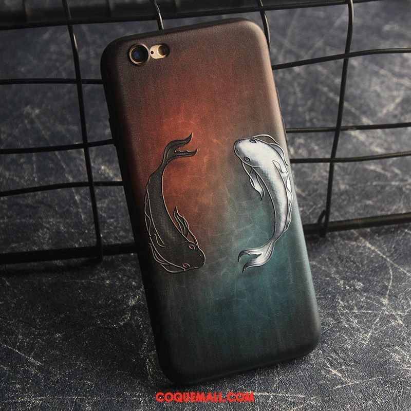 Étui iPhone 8 Fluide Doux Téléphone Portable Marque De Tendance, Coque iPhone 8 Gris Nouveau