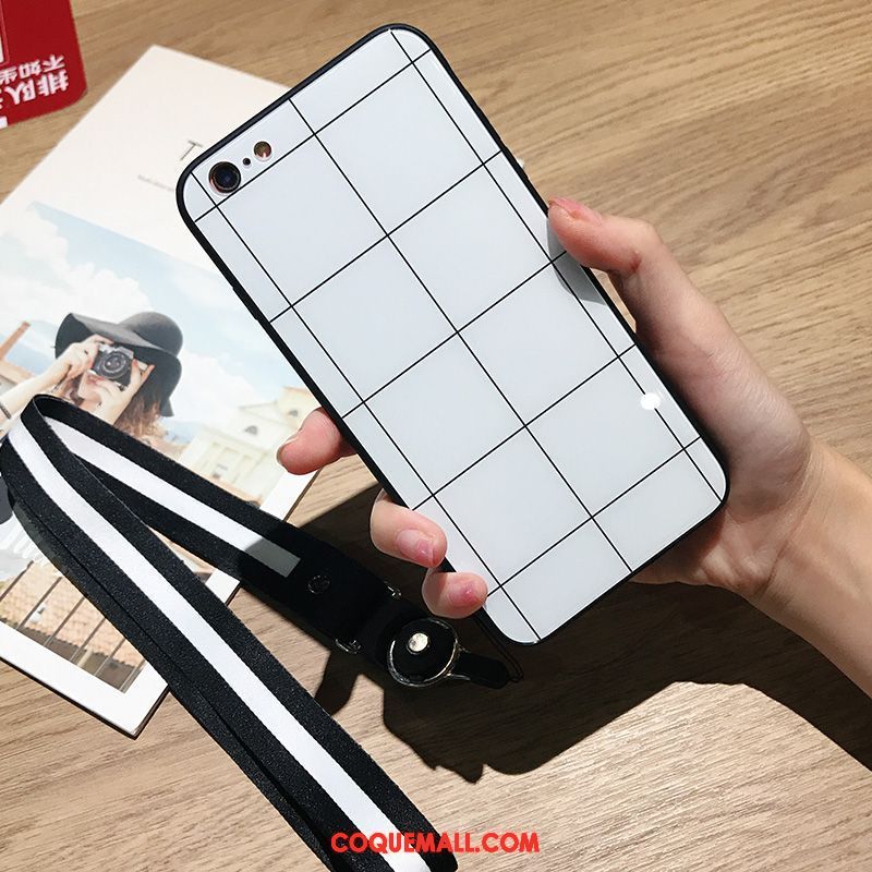 Étui iPhone 8 Ornements Suspendus Plaid Téléphone Portable, Coque iPhone 8 Incassable Tout Compris