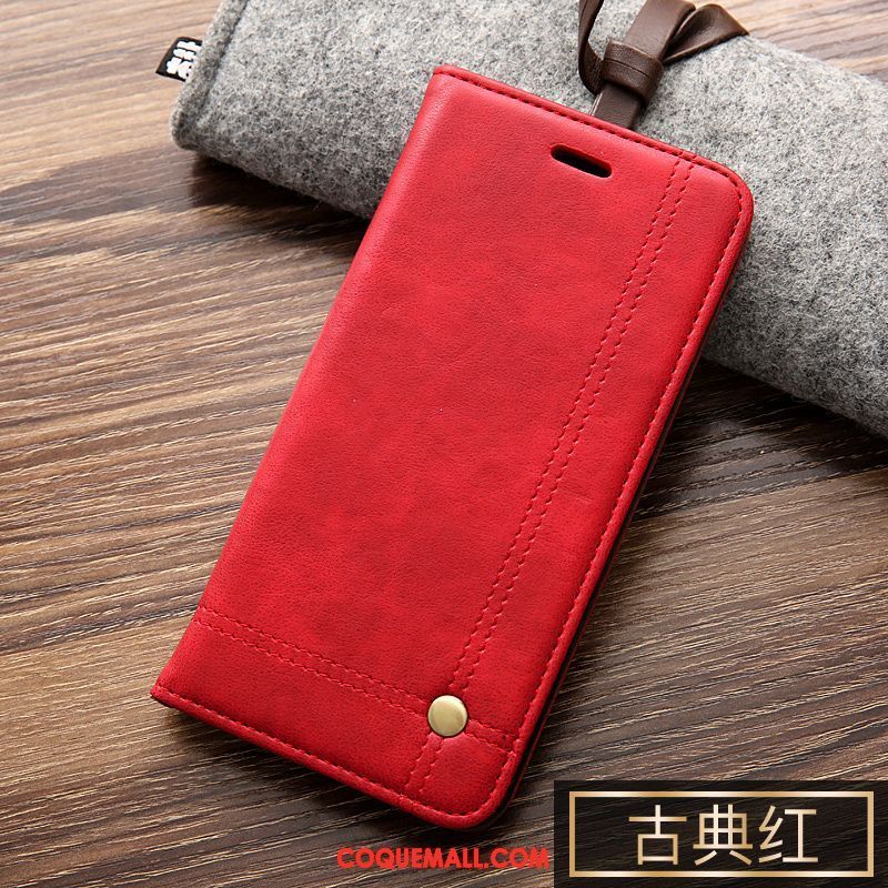 Étui iPhone 8 Plus Incassable Nouveau Classiques, Coque iPhone 8 Plus Rouge Protection