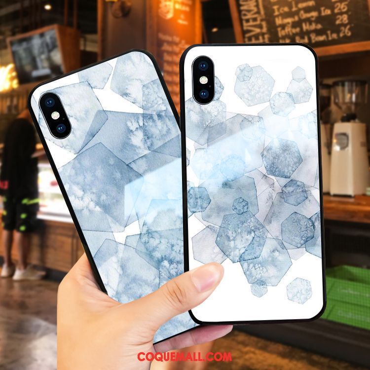 Étui iPhone X Paillette Incassable Marque De Tendance, Coque iPhone X Créatif Tout Compris