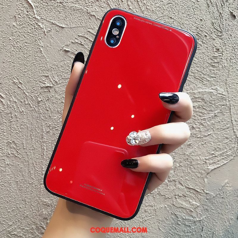 Étui iPhone X Silicone Incassable Nouveau, Coque iPhone X Verre Trempé Fluide Doux