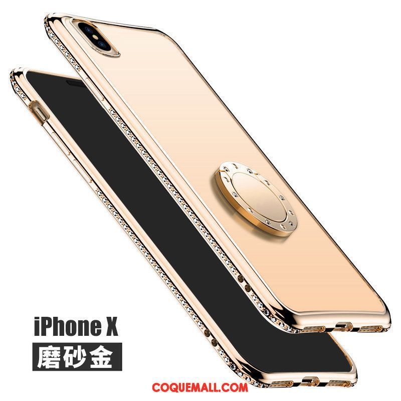 Étui iPhone X Silicone Nouveau Créatif, Coque iPhone X Clair Téléphone Portable