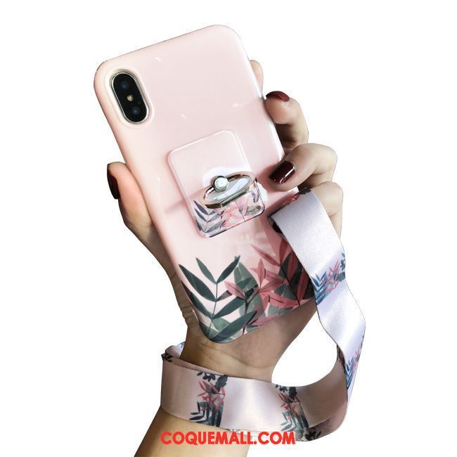 Étui iPhone X Silicone Tout Compris Support, Coque iPhone X Incassable Téléphone Portable