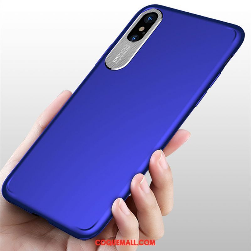 Étui iPhone X Étui En Cuir Protection Incassable, Coque iPhone X Téléphone Portable Placage