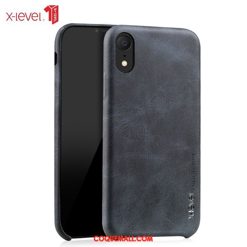 Étui iPhone Xr Téléphone Portable Gris Le Jazz, Coque iPhone Xr Noir Nouveau