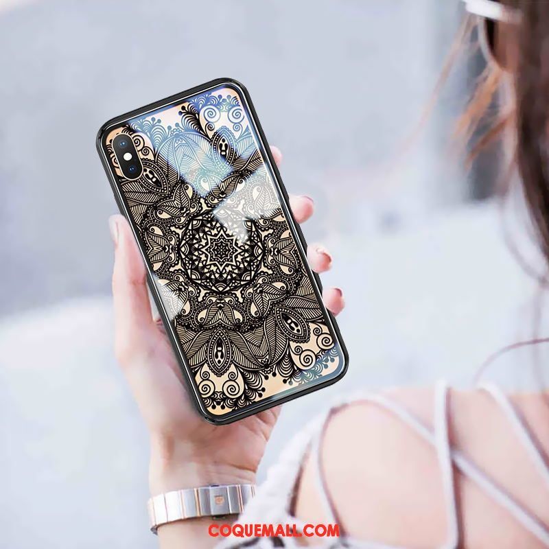 Étui iPhone Xs Dentelle Téléphone Portable Europe, Coque iPhone Xs Marque De Tendance Tout Compris