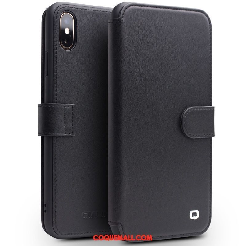 Étui iPhone Xs Max Business Protection Téléphone Portable, Coque iPhone Xs Max Simple Incassable