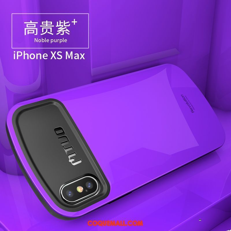 Étui iPhone Xs Max Téléphone Portable Tendance Nouveau, Coque iPhone Xs Max Net Rouge Protection Beige